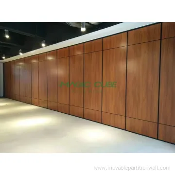 Anti-fire wooden acoustic partition movable walls